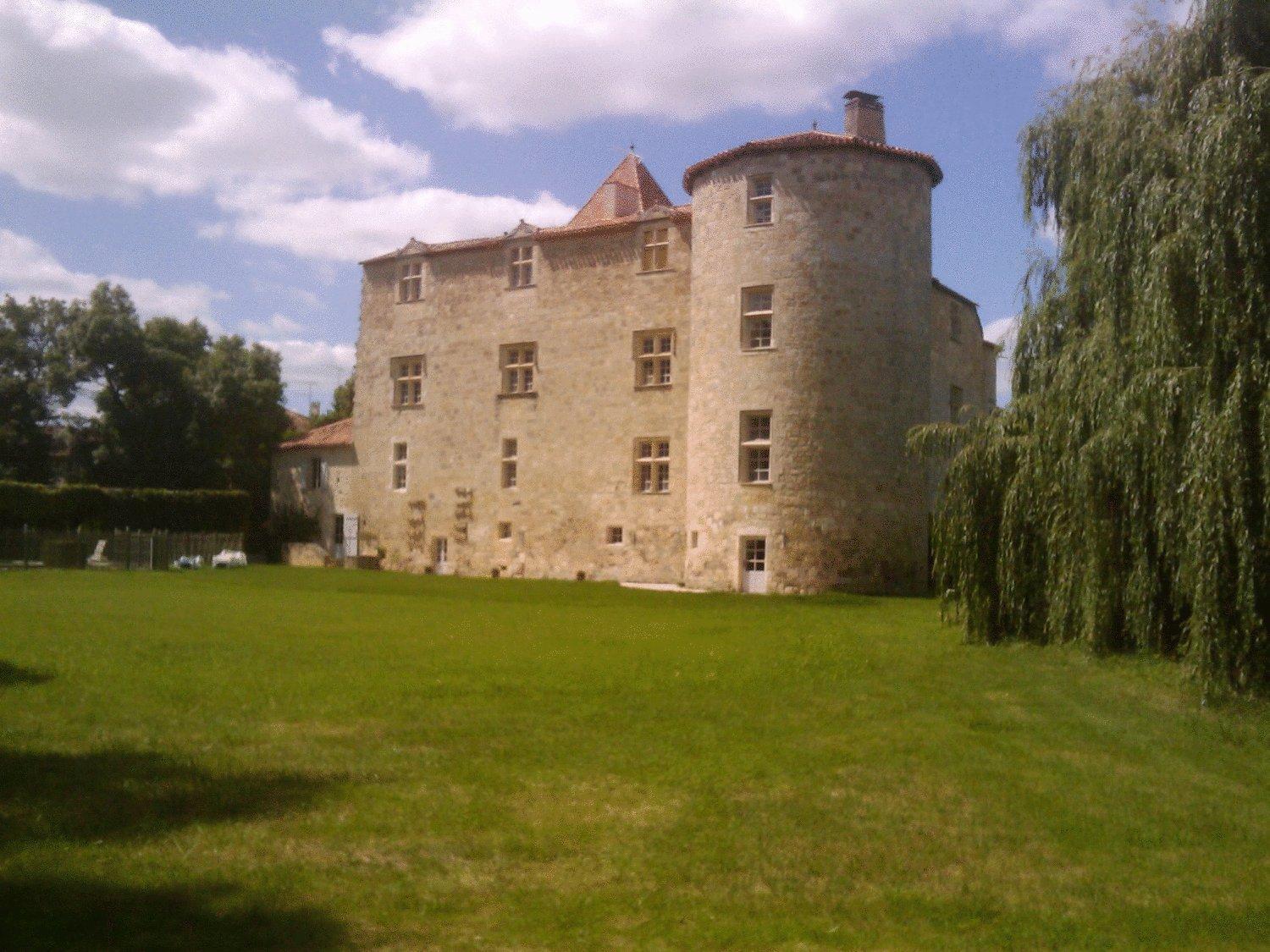 Chateau De Fources Экстерьер фото