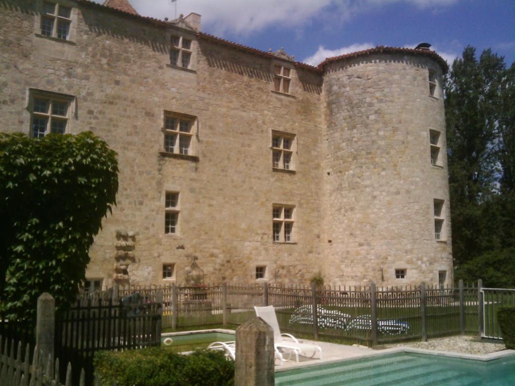 Chateau De Fources Экстерьер фото